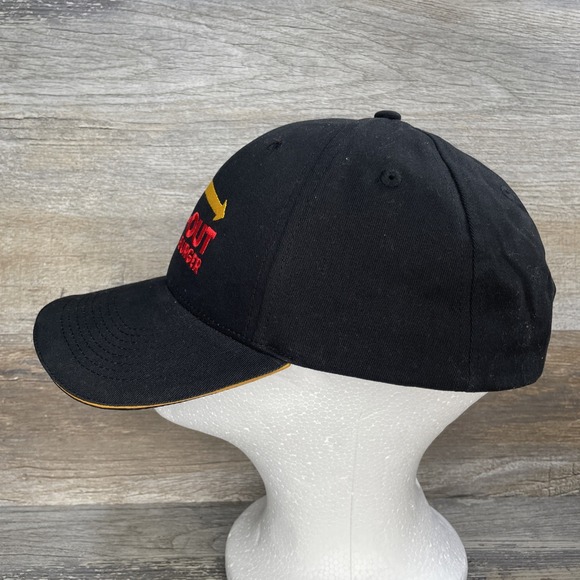 Licensed In N Out Burger Hat / Cap - Black OSFM - Picture 5 of 8